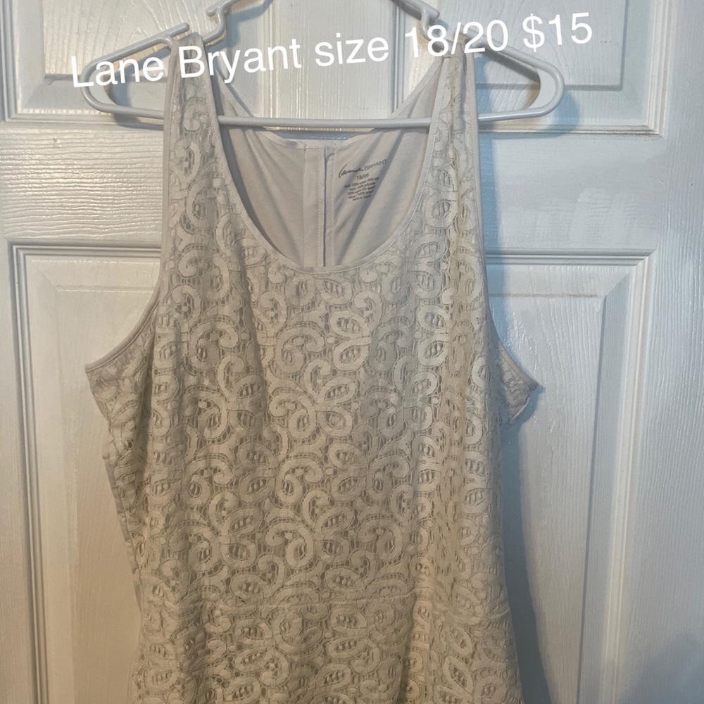 Lane Bryant peplum top